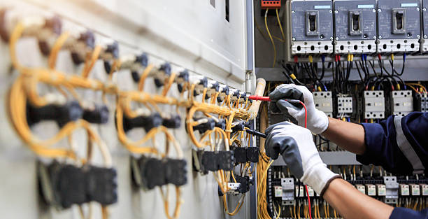 Professional Electrician technician working in La Porte, TX